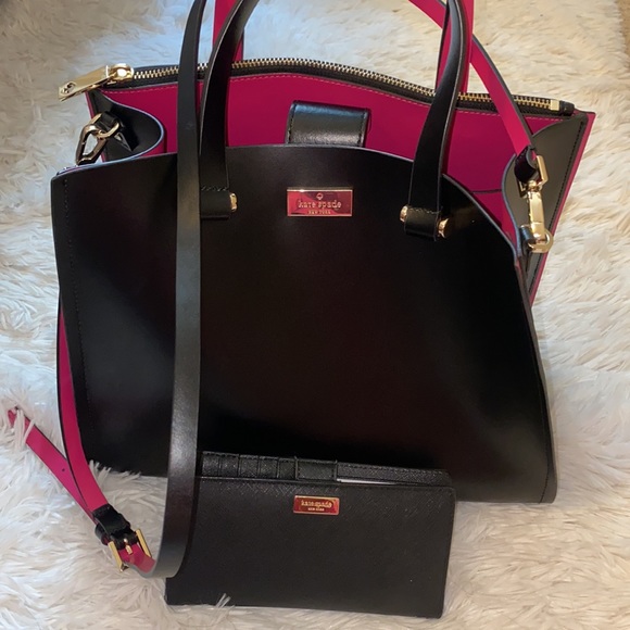 Kate Spade Arbour Hill BLACK/PINK - Picture 12 of 15